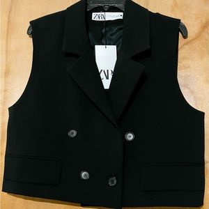 NWT Women’s Black Fashion Vest size L